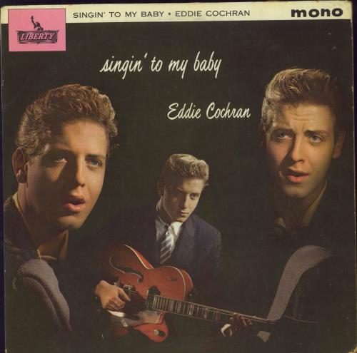 Eddie Cochran Singin' To My Baby - VG vinyl LP album (LP record) UK EDCLPSI800289