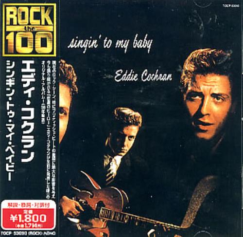 Eddie Cochran Singin' To My Baby CD album (CDLP) Japanese EDCCDSI283991