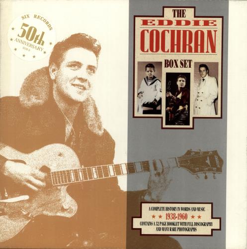 Eddie Cochran The Eddie Cochran Box Set Vinyl Box Set UK EDCVXTH705592