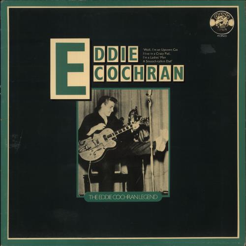 Eddie Cochran The Eddie Cochran Legend vinyl LP album (LP record) UK EDCLPTH719077