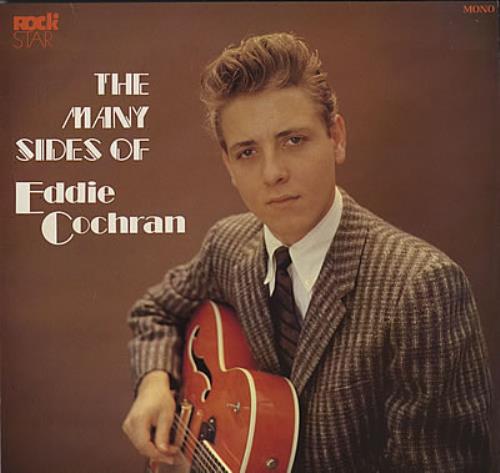 Eddie Cochran The Many Sides Of Eddie Cochran vinyl LP album (LP record) UK EDCLPTH373237