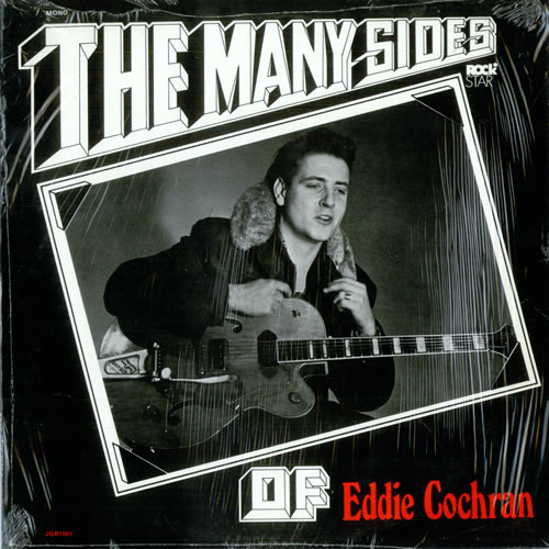 Eddie Cochran The Many Sides Of Eddie Cochran vinyl LP album (LP record) UK EDCLPTH511744