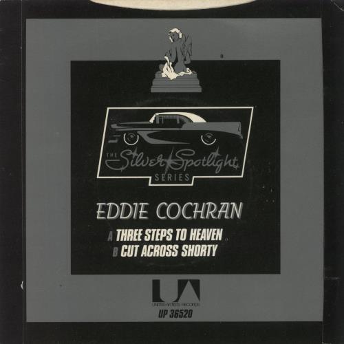 Eddie Cochran Three Steps To Heaven + Sleeve 7" vinyl single (7 inch record / 45) UK EDC07TH702857