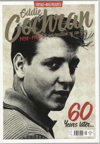 Eddie Cochran Vintage Rock Presents Eddie Cochran: 1938-1960 A Celebration Of An Icon magazine UK EDCMAVI765868