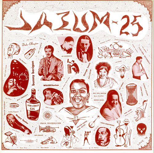 Eddie Condon Jazum 25 vinyl LP album (LP record) US EC6LPJA477218