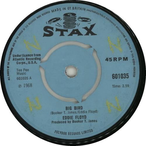 Eddie Floyd Big Bird - 3pr 7" vinyl single (7 inch record / 45) UK EF207BI688067