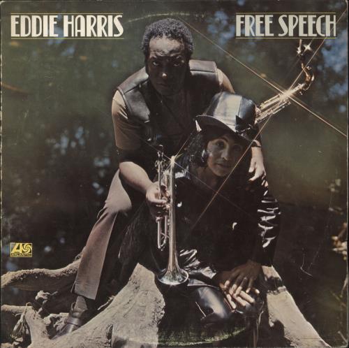 Eddie Harris Free Speech vinyl LP album (LP record) UK E1HLPFR720273