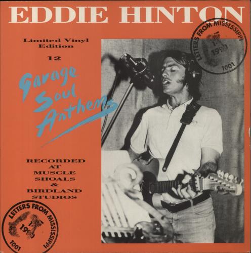 Eddie Hinton Letters From Mississippi vinyl LP album (LP record) UK 8EGLPLE855946