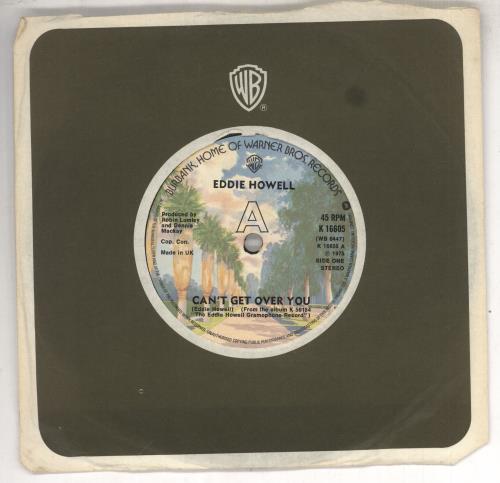 Eddie Howell Can't Get Over You 7" vinyl single (7 inch record / 45) UK EDD07CA697795