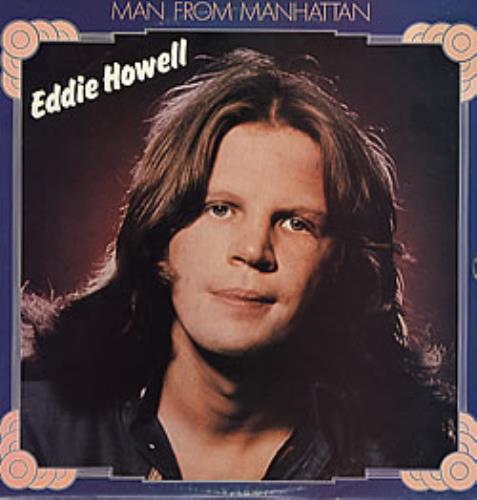 Eddie Howell Man From Manhattan vinyl LP album (LP record) Australian EDDLPMA282274
