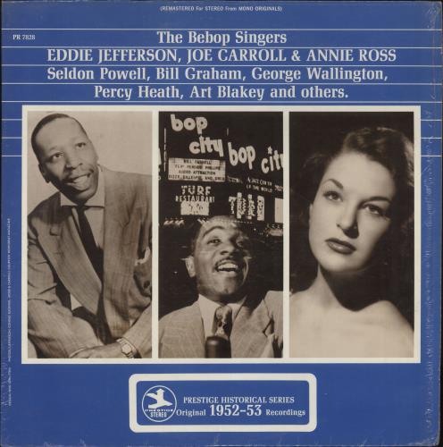 Eddie Jefferson The Bebop Singers - green label vinyl LP album (LP record) US E24LPTH698554