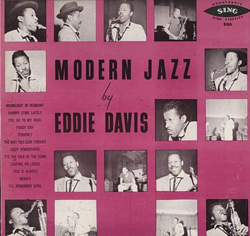 Eddie 'Lockjaw' Davis Modern Jazz Expressions vinyl LP album (LP record) Danish EDVLPMO375804