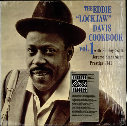 Eddie 'Lockjaw' Davis The Eddie 'Lockjaw' Davis Cookbook - Volume 1 vinyl LP album (LP record) US EDVLPTH528261
