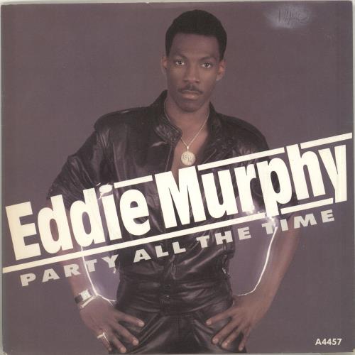 Eddie Murphy Party All The Time 7" vinyl single (7 inch record / 45) UK EMU07PA293887