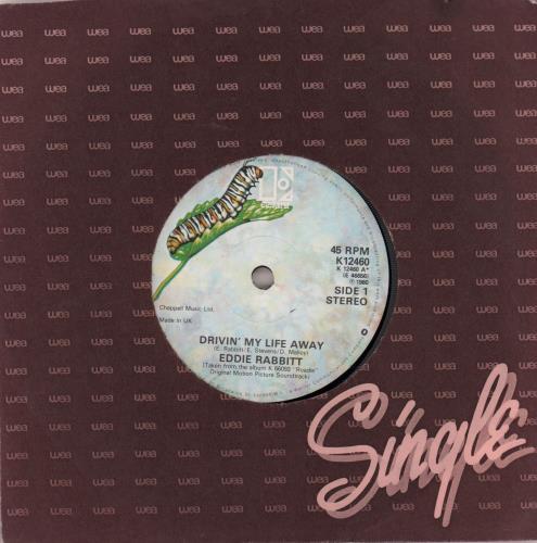 Eddie Rabbitt Drivin' My Life Away 7" vinyl single (7 inch record / 45) UK DDR07DR647676