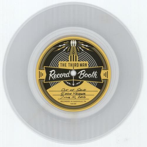 Eddie Vedder Out Of Sand 7" vinyl single (7 inch record / 45) US EB607OU883485