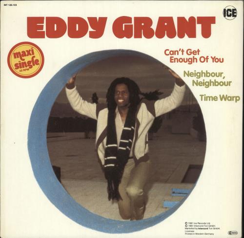 Eddy Grant Can't Get Enough Of You 12" vinyl single (12 inch record / Maxi-single) German EDG12CA727254