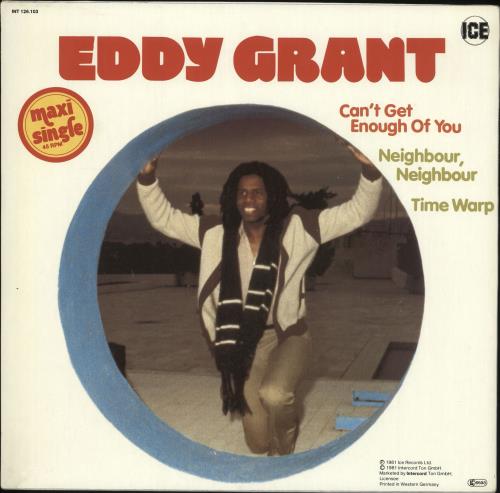 Eddy Grant Can't Get Enough Of You 12" vinyl single (12 inch record / Maxi-single) German EDG12CA727254