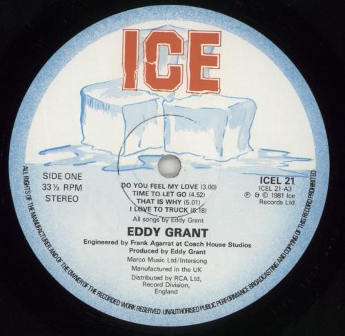 Eddy Grant Can't Get Enough vinyl LP album (LP record) UK EDGLPCA536761