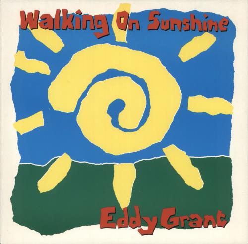 Eddy Grant Walking On Sunshine 12" vinyl single (12 inch record / Maxi-single) UK EDG12WA281144