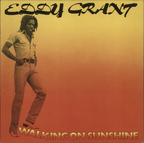 Eddy Grant Walking On Sunshine vinyl LP album (LP record) Dutch EDGLPWA863564