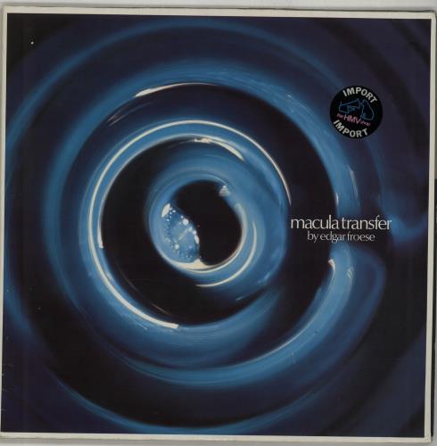 Edgar Froese Macula Transfer vinyl LP album (LP record) German FROLPMA647471