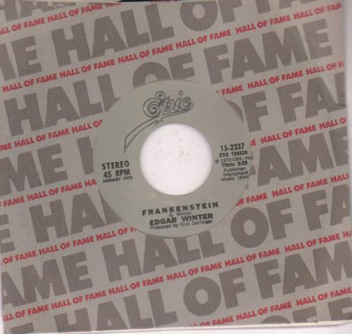 Edgar Winter Frankenstein 7" vinyl single (7 inch record / 45) US EGW07FR645166