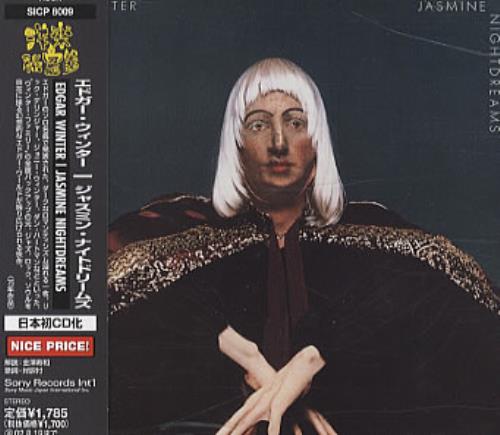 Edgar Winter Jasmine Nightdreams CD album (CDLP) Japanese EGWCDJA335127
