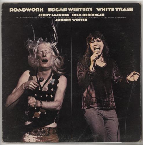 Edgar Winter Roadwork 2-LP vinyl record set (Double LP Album) UK EGW2LRO186461