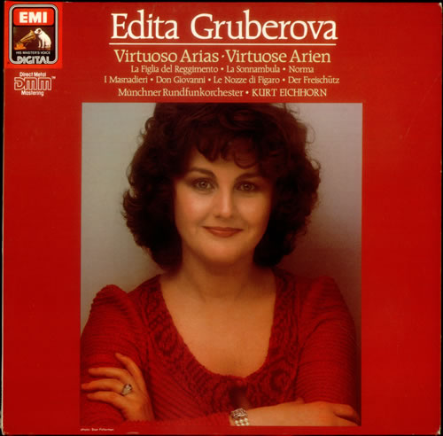 Edita Gruberova Virtuoso Arias vinyl LP album (LP record) German EHJLPVI540071