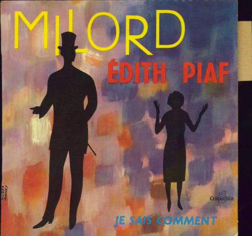 Edith Piaf Milford 7" vinyl single (7 inch record / 45) French EPF07MI770214