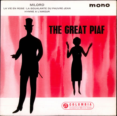 Edith Piaf The Great Piaf EP 7" vinyl single (7 inch record / 45) UK EPF07TH511403