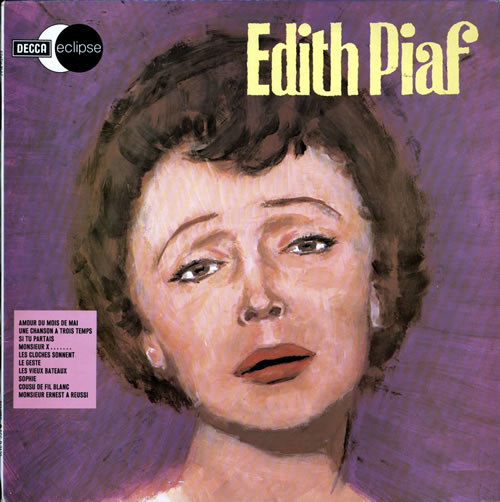 Edith Piaf Edith Piaf UK vinyl LP album (LP record) (565384)
