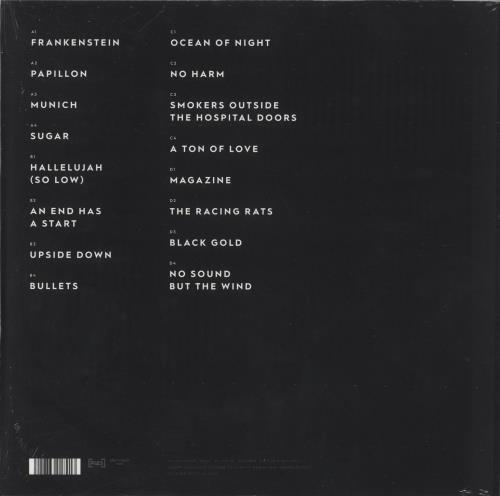 Editors Black Gold 2-LP vinyl record set (Double LP Album) UK EB72LBL888646