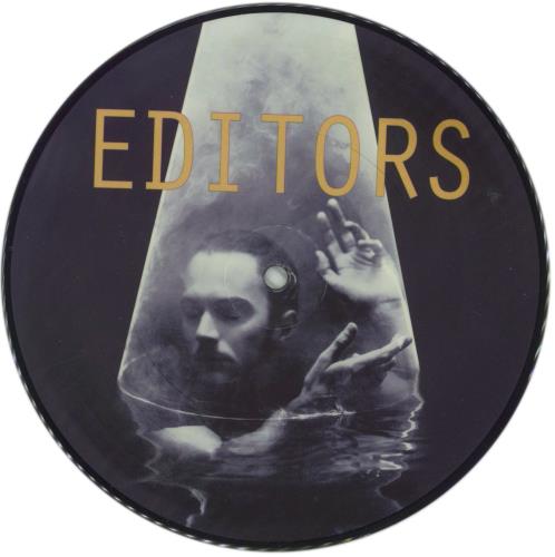 Editors Life Is A Fear 7" vinyl picture disc (7 inch picture disc single) German EB77PLI866211