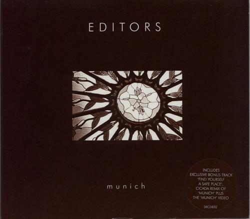 Editors Munich - Autographed 2-CD single set (Double CD single) UK EB72SMU574923
