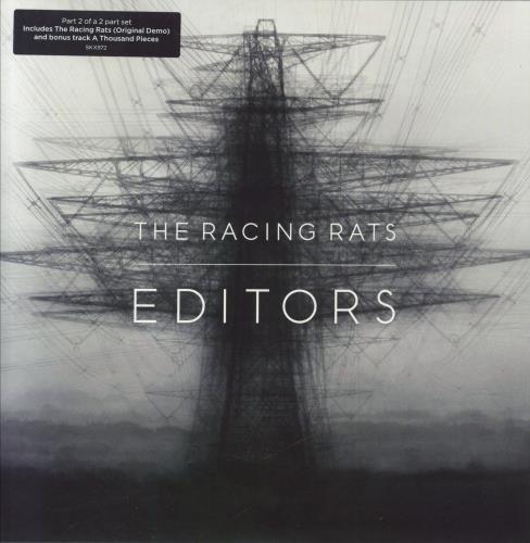 Editors The Racing Rats 7" vinyl single (7 inch record / 45) UK EB707TH420044