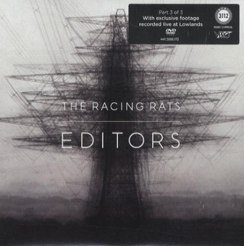 Editors The Racing Rats DVD Single Dutch EB7DSTH439869