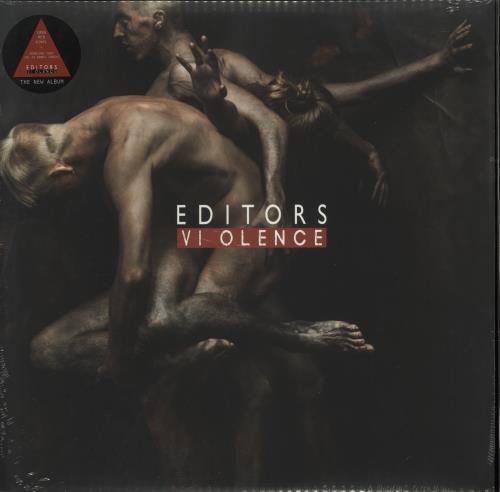 Editors Violence - Red Vinyl - Sealed vinyl LP album (LP record) UK EB7LPVI692269