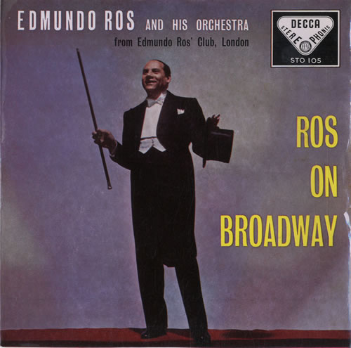 Edmundo Ros Ros On Broadway EP 7" vinyl single (7 inch record / 45) UK EMD07RO565452