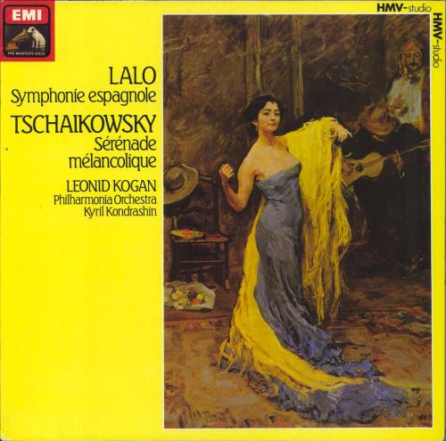 Edouard Lalo Symphonie Espagnole/Serenade Melancolique vinyl LP album (LP record) UK EHPLPSY825951