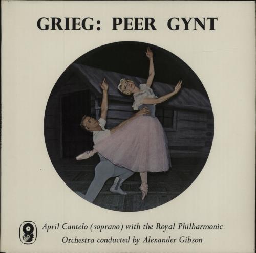 Edvard Grieg Peer Gynt - EX vinyl LP album (LP record) UK 1GRLPPE617102