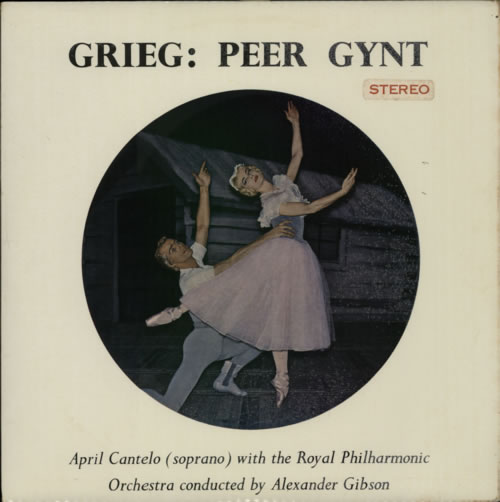 Edvard Grieg Peer Gynt vinyl LP album (LP record) UK 1GRLPPE596013