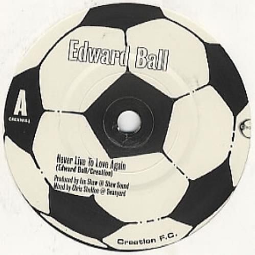 Edward Ball Never Live To Love Again 7" vinyl single (7 inch record / 45) UK E-B07NE386385