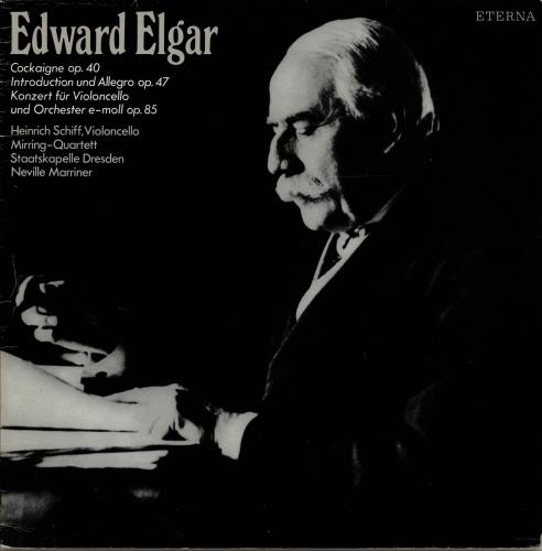Edward Elgar Cockaigne / Introduction Und Allegro / Konzert F�r Violoncello Und Orchester vinyl LP album (LP record) German EFDLPCO764759