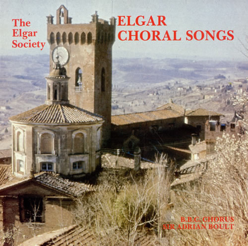 Edward Elgar Elgar Choral Songs vinyl LP album (LP record) UK EFDLPEL477395