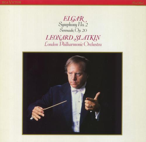 Edward Elgar Elgar: Symphony No. 2 / Serenade Op. 20 vinyl LP album (LP record) German EFDLPEL833469