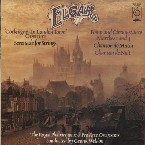Edward Elgar Elgar vinyl LP album (LP record) UK EFDLPEL701453