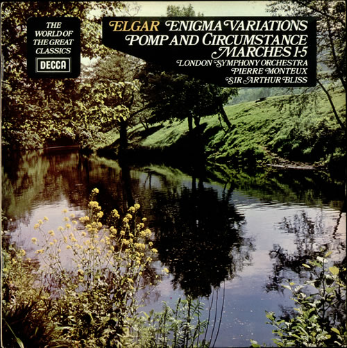 Edward Elgar Enigma Variations & Pomp and Circumstance marches 1-5 vinyl LP album (LP record) UK EFDLPEN532019