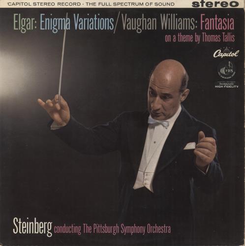 Edward Elgar Enigma Variations - 1st vinyl LP album (LP record) UK EFDLPEN708874